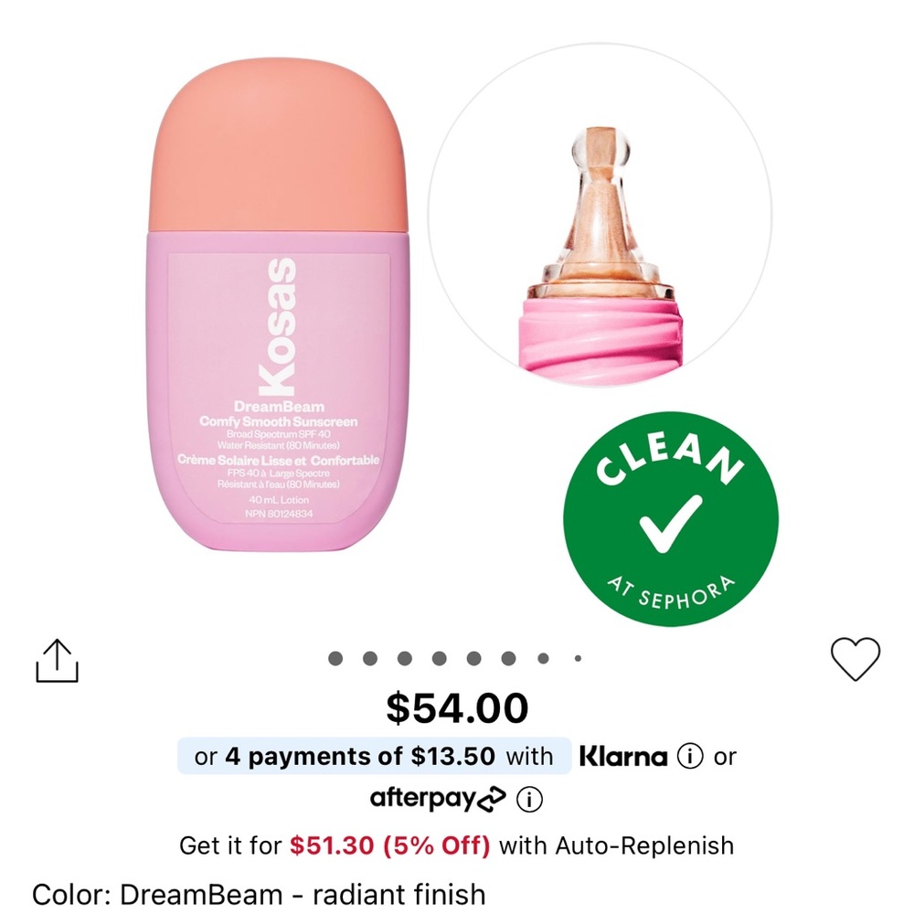 Kosas Dream Beam SPF